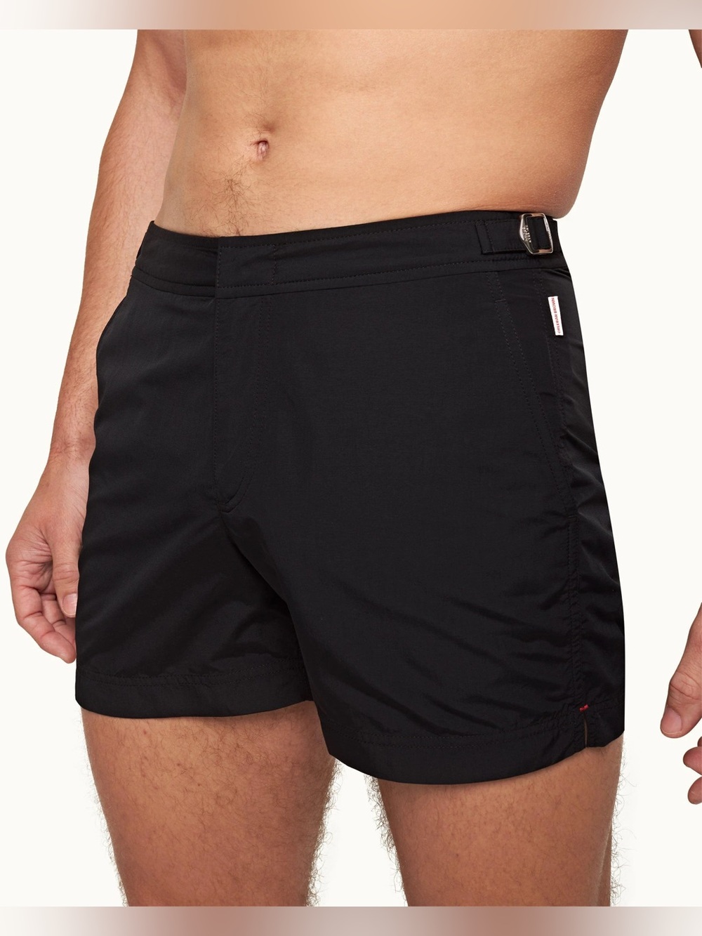 Orlebar Brown Black Setter Short-Length Swim Trunks